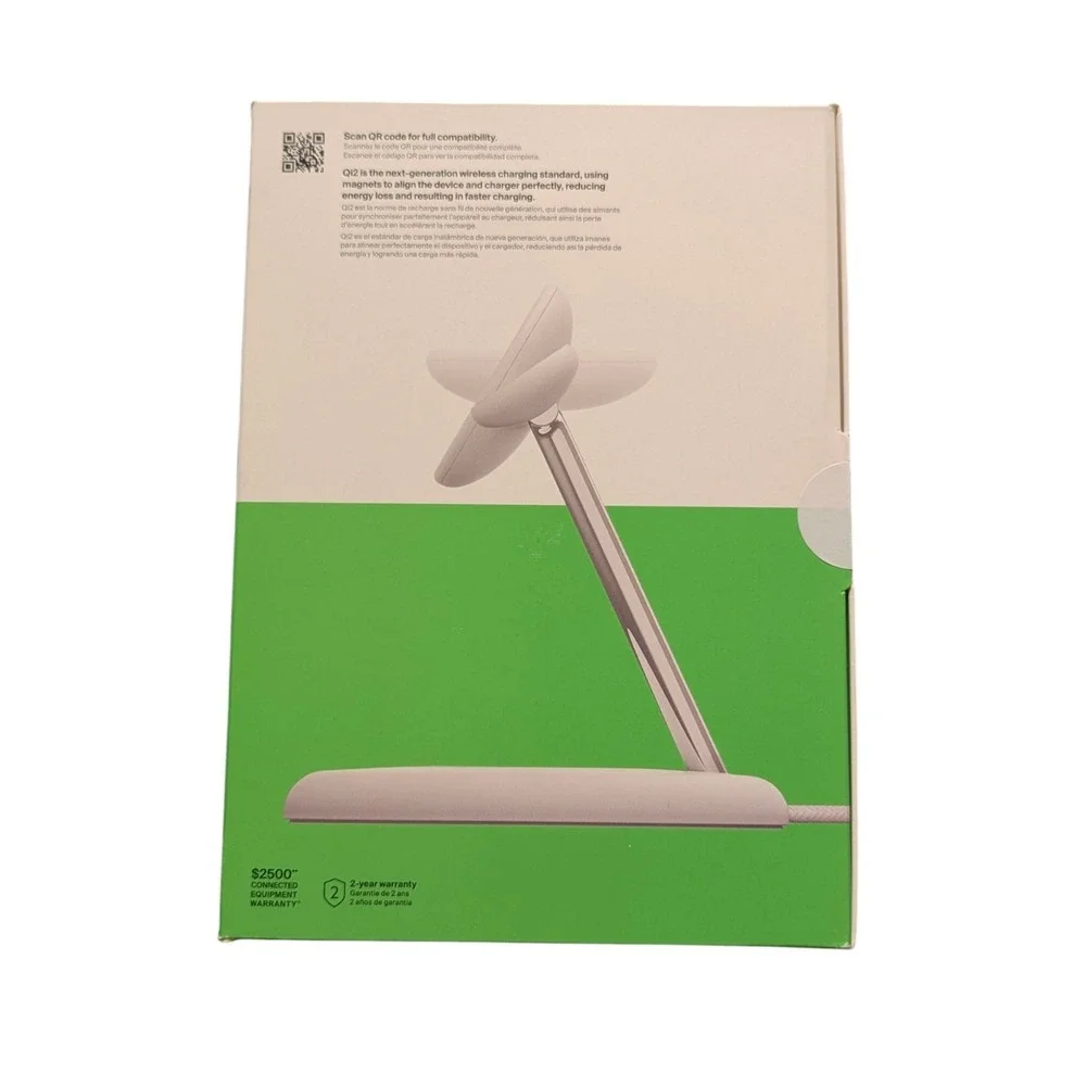 Bb.Ue Belkin Boost Charge Pro 3-in-1 Qi2 Magsafe Charging Stand WIZ023 - White